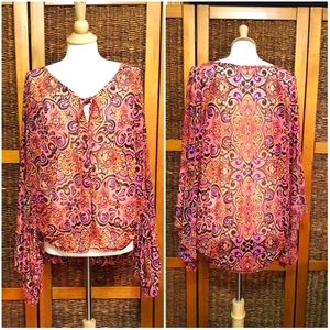 Jantzen Sheer Oversized  Cover Up S/M